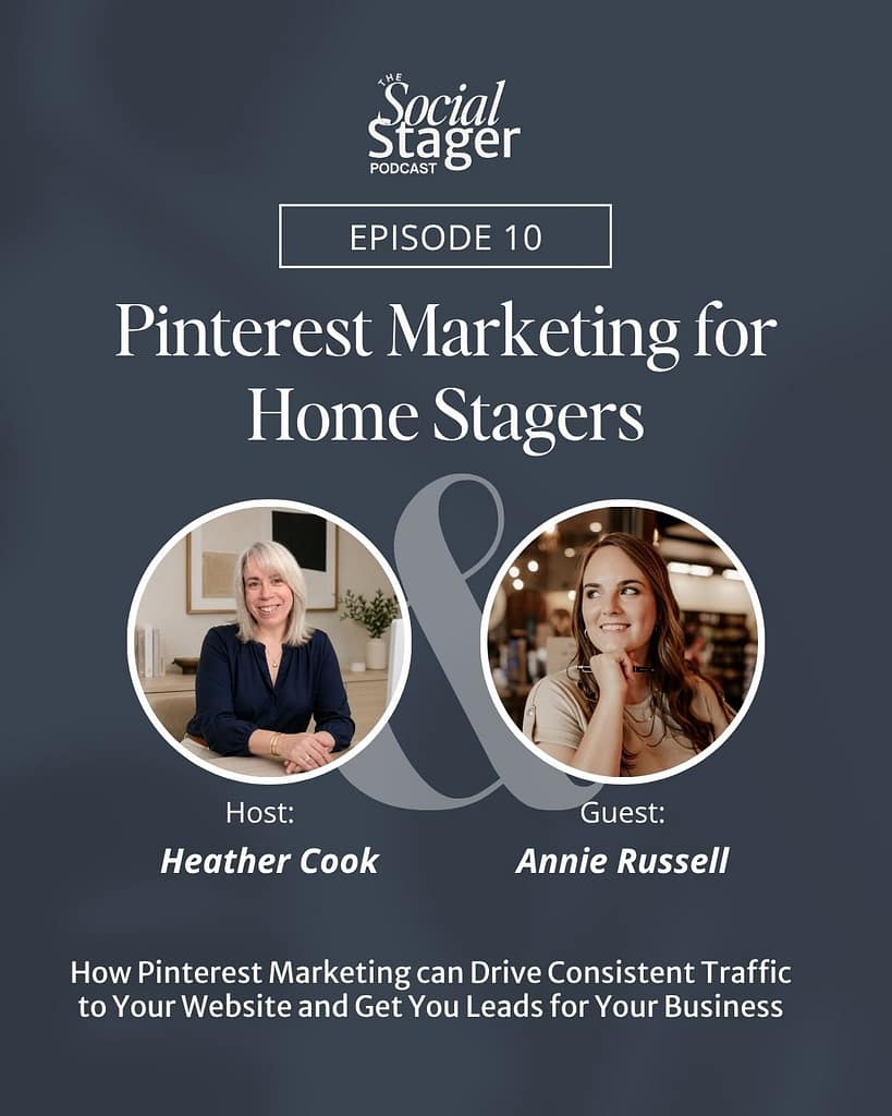 Pinterest marketing for home stagers