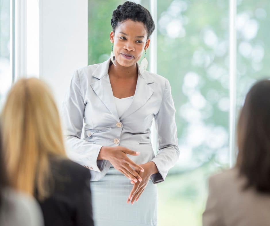 Stagers giving home staging presentations grow their business faster.