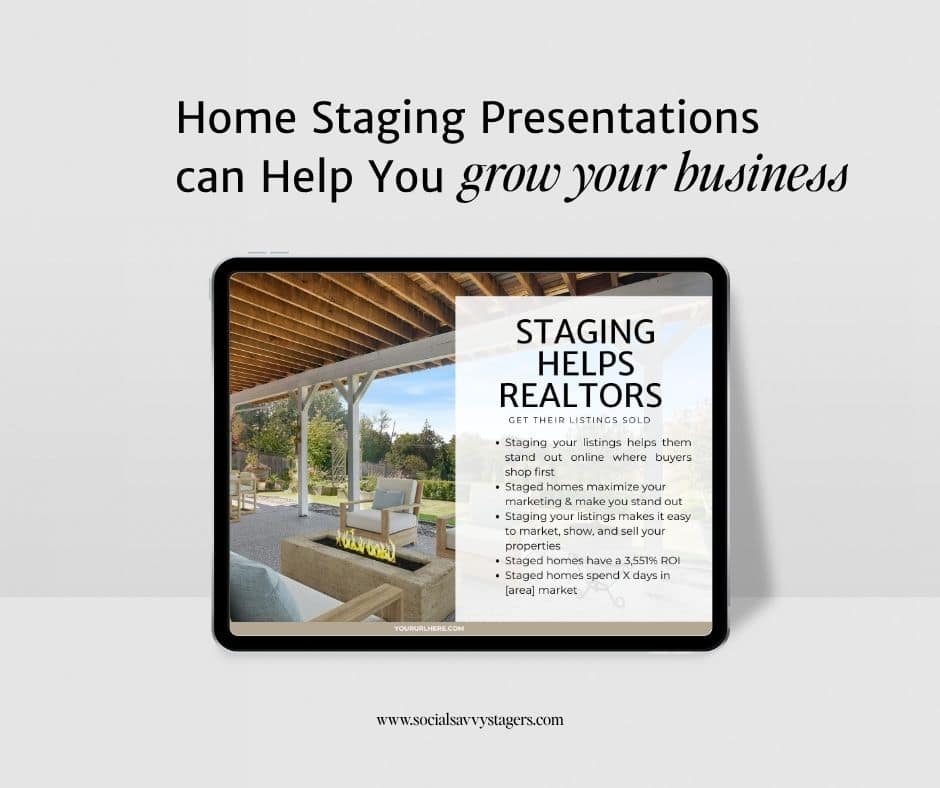 Want more realtor partnerships and consistent staging work? Learn why home staging presentations for realtors are one of the most effective marketing strategies for stagers — plus how to make them work for your business.
