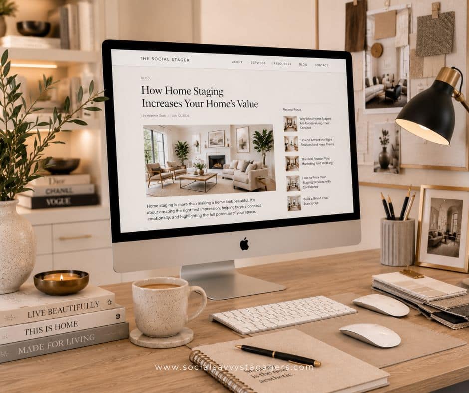 Email marketing for home stagers