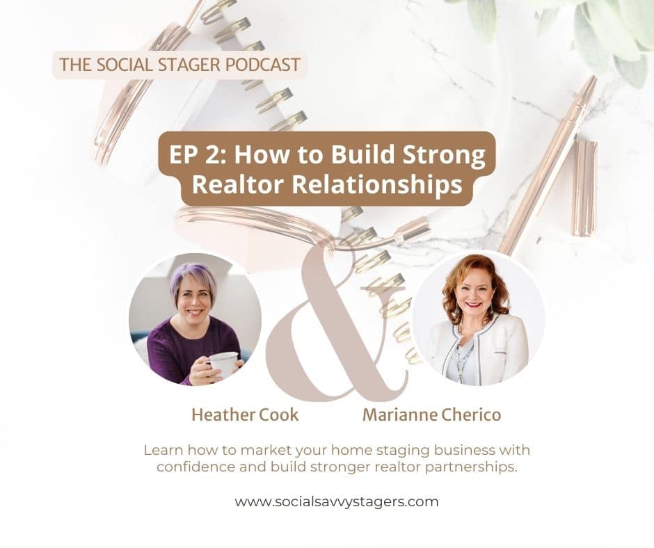 The power of realtor referrals for home stagers.