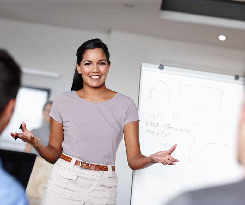 Doing home staging presentations helps you grow your business.