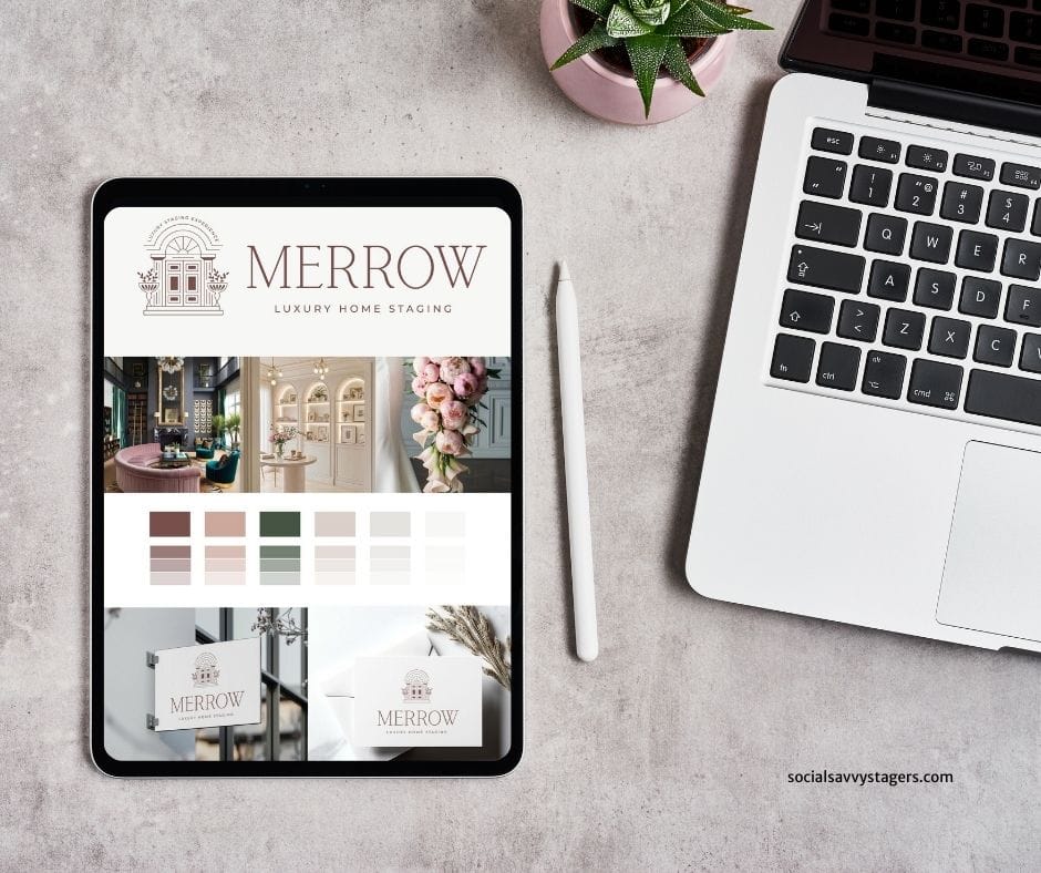 luxury home staging branding