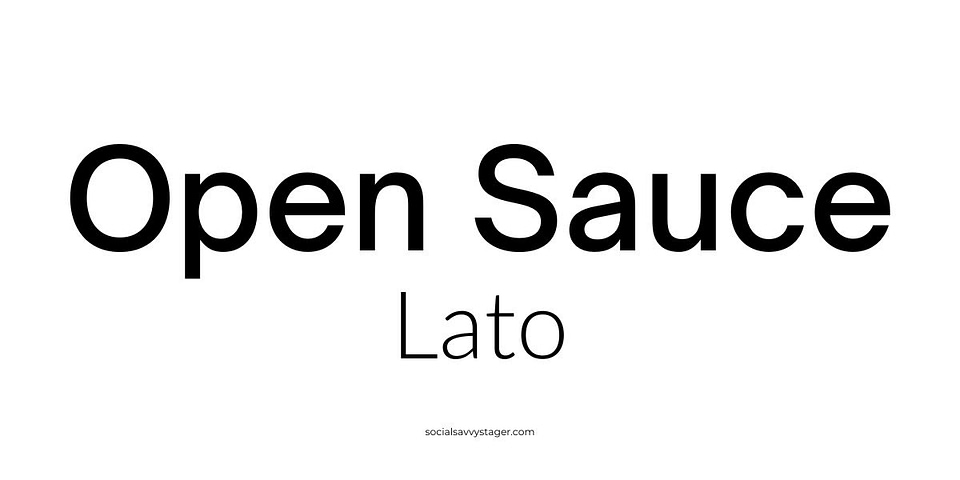 Canva font inspiration for decorators and home stagers.