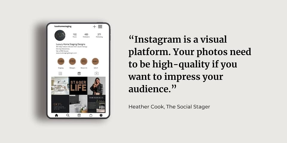 Marketing tips for home stagers.