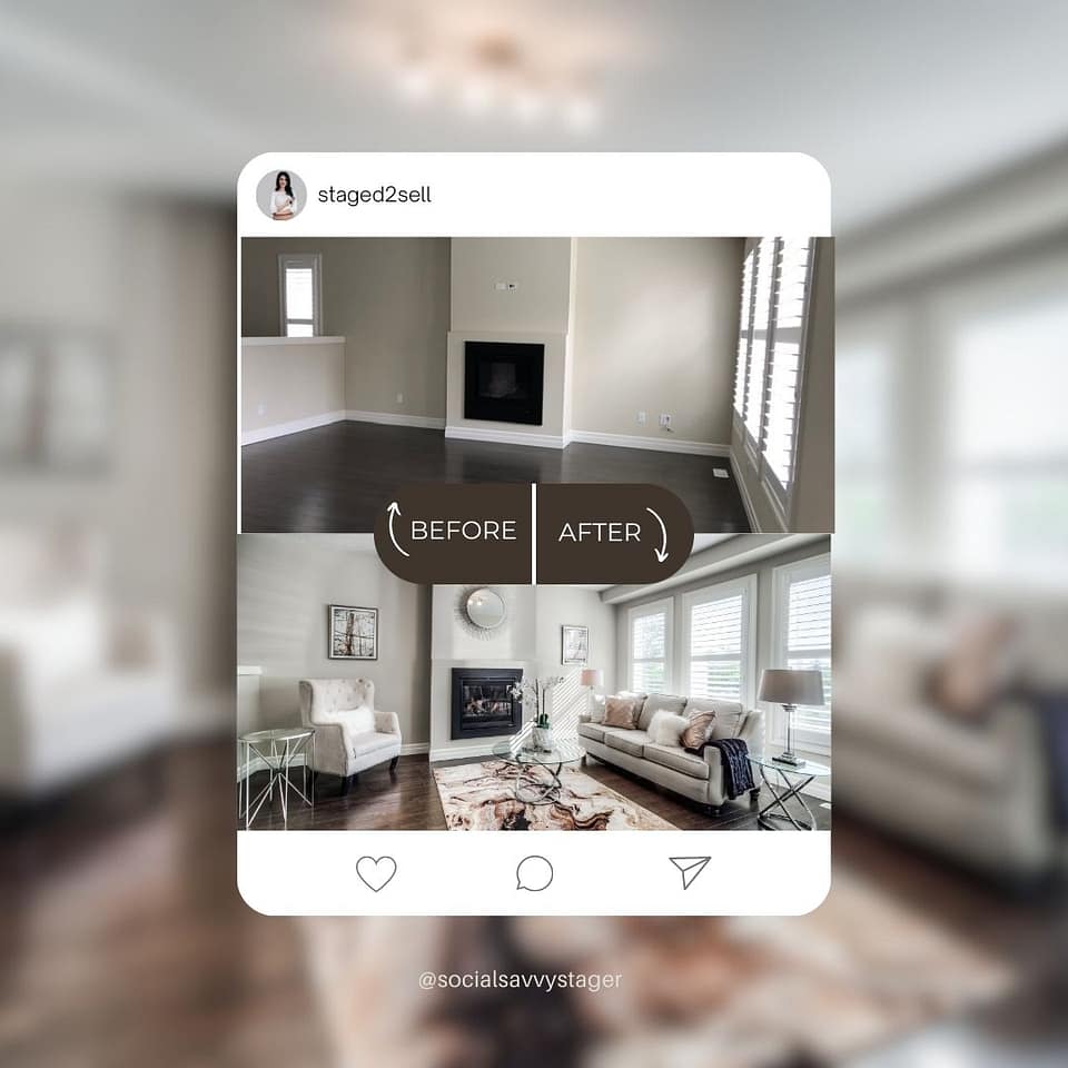 Home staging marketing templates